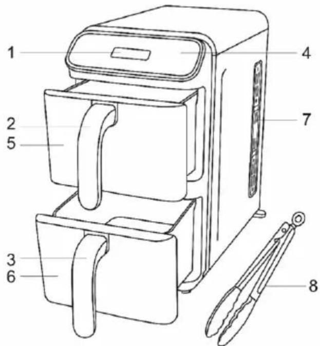 Sogo SS-10930 - DESCRIPCIÓN DE LAS PARTES - 1