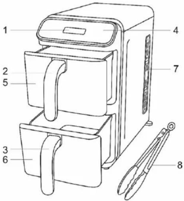 Sogo SS-10930 - DESCRIPCIÓ DE LES PARTS - 1