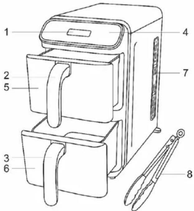 Sogo SS-10930 - DESCRIÇÃO DAS PEÇAS - 1