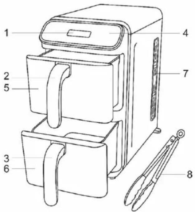 Sogo SS-10930 - DESCRIZIONE DELLE PARTI - 1