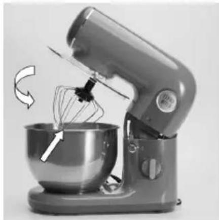 Sogo SS-14510 - HOW TO USE KNEADING HOOK, FLAT BEATER, WHISK - 1