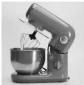 Sogo SS-14510 - HOW TO USE KNEADING HOOK, FLAT BEATER, WHISK - 3