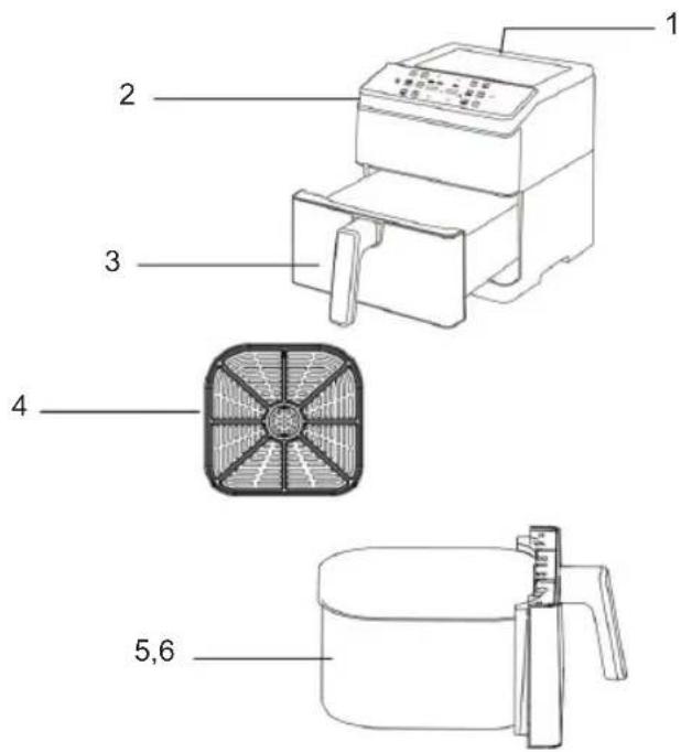 Sogo SS-10910 - DESCRIPCIÓ DE LES PARTS - 1