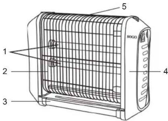 Sogo SS-13925 - DESCRIERE PIESE: - 1