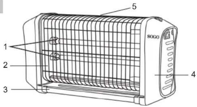 Sogo SS-13930 - DESCRIERE PIESE: - 1