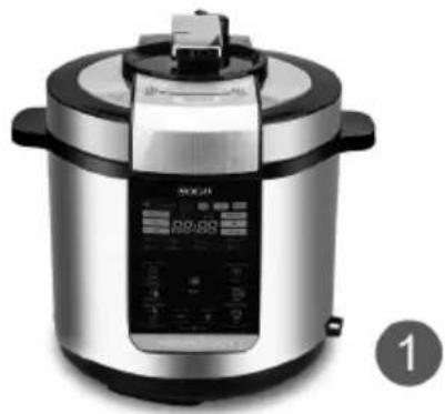 Sogo SS-10610 - POPIS DÍLŮ - 1