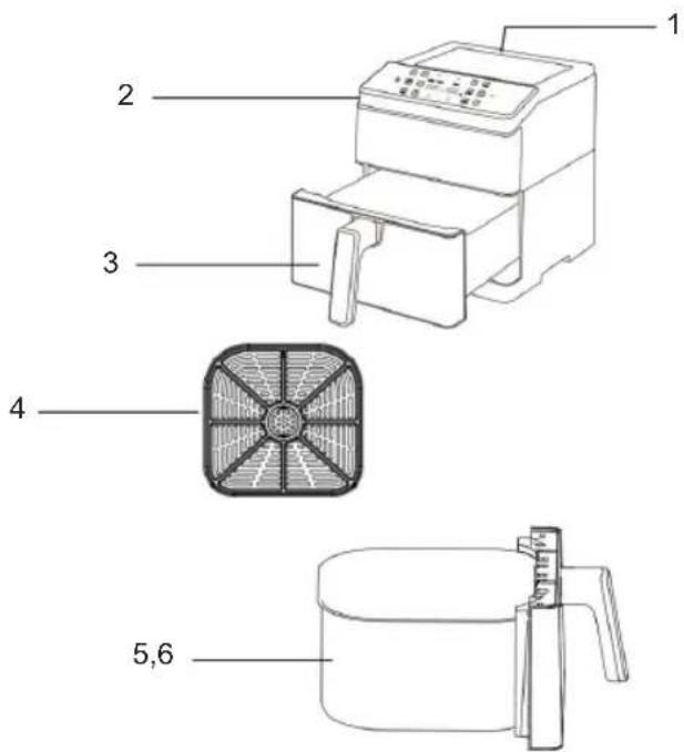 Sogo SS-10915 - TEILE BESCHREIBUNG - 1