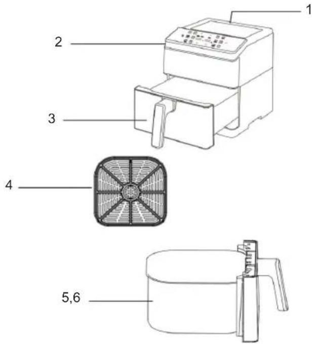 Sogo SS-10915 - DESCRIPCIÓ DE LES PARTS - 1
