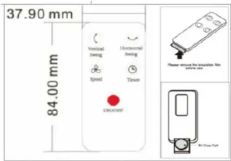 Sogo SS-21345 - Remote control - 1