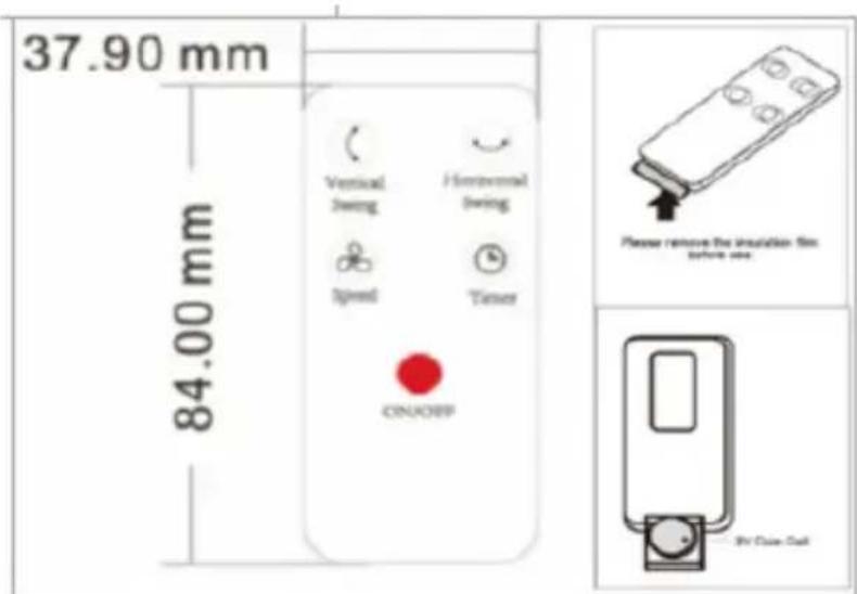 Sogo SS-21345 - Télécommande: - 1