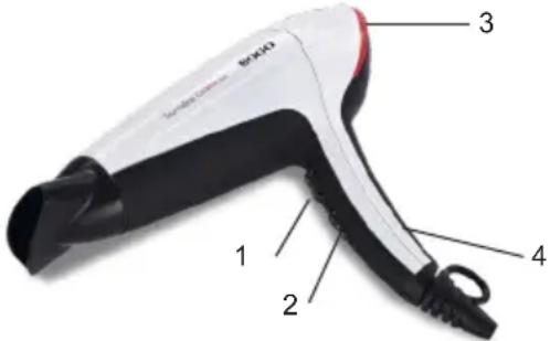Sogo SS-3635 - KNOW YOUR HAIR DRYER - 1