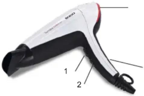 Sogo SS-3635 - KENNEN SIE IHREN HAARTROCKNER - 1