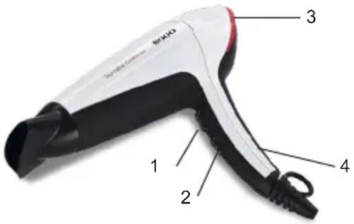 Sogo SS-3635 - CONOSCERE IL ASCIUGACAPELLI - 1