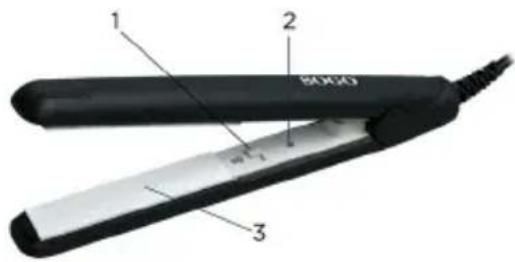 Sogo SS-3802 - PRINCIPAIS PARTES DA UNIDADE - 1