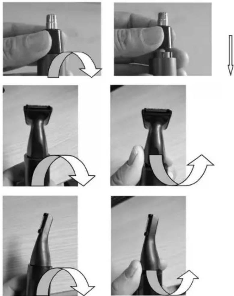 Sogo SS-3490 - TO CLEAN YOUR TRIMMER - 3