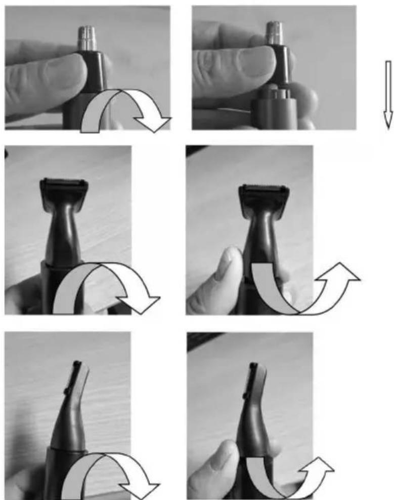 Sogo SS-3490 - SO REINIGEN SIE IHREN TRIMMER - 2