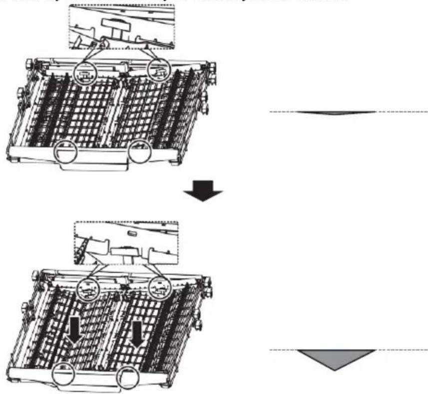 DE DIETRICH DBJ434DQA - Nastavenia výšky zásuvky - 1
