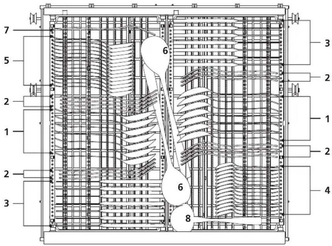 DE DIETRICH DBJ434DQA - 3.Cutlery rack: - 1