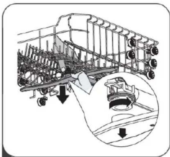 DE DIETRICH DBJ434DQA - Bras d'aspersion - 1