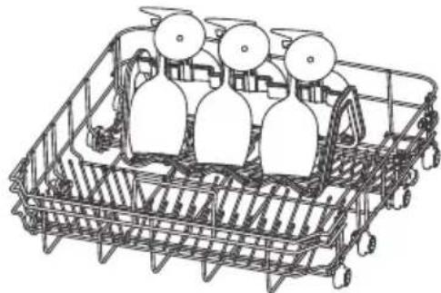 DE DIETRICH DBJ434DQA - Win-wine glass rack - 2