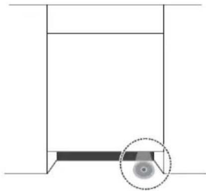 DE DIETRICH DBJ434DQA - Voyant de fonctionnement - 1