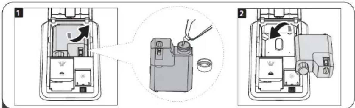 DE DIETRICH DBJ434DQA - Option 2 Remplissage du système de dosage automatique - 2