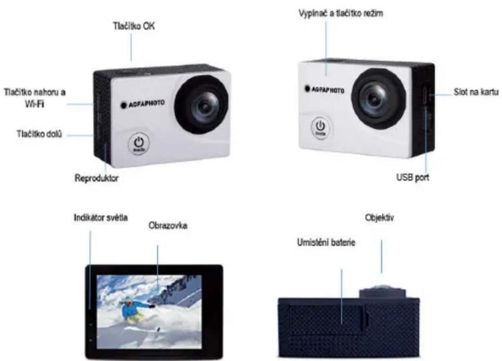 AGFAPHOTO Realimove AC5000 - PŘEHLED ÚDAJŮ O KAMEŘE - 1