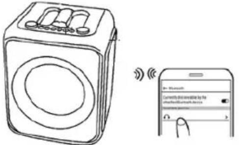 Sogo SS-8782 - COME COLLEGARE IL DISPOSITIVO ALL'ALTOPARLANTE BLUETOOTH? - 1