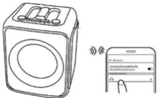 Sogo SS-8782 - HOW TO CONNECT DEVISE WITH THE BLUETOOTH SPEAKER? - 1