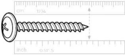 KETER Premier 7511 - SCREWS | VIS | TORNILLOS | SCHRAUBEN | SCHROEVEN | VITI | PARAFUSOS - 1