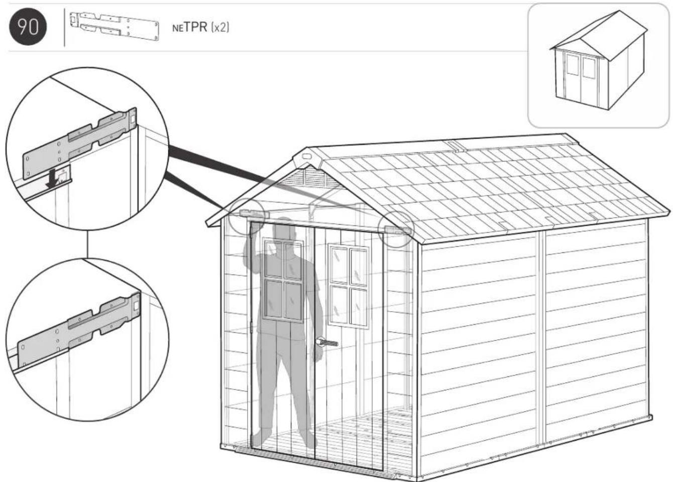 KETER Newton 7511 - ACTIVATION DE LA GARANTIE - 161
