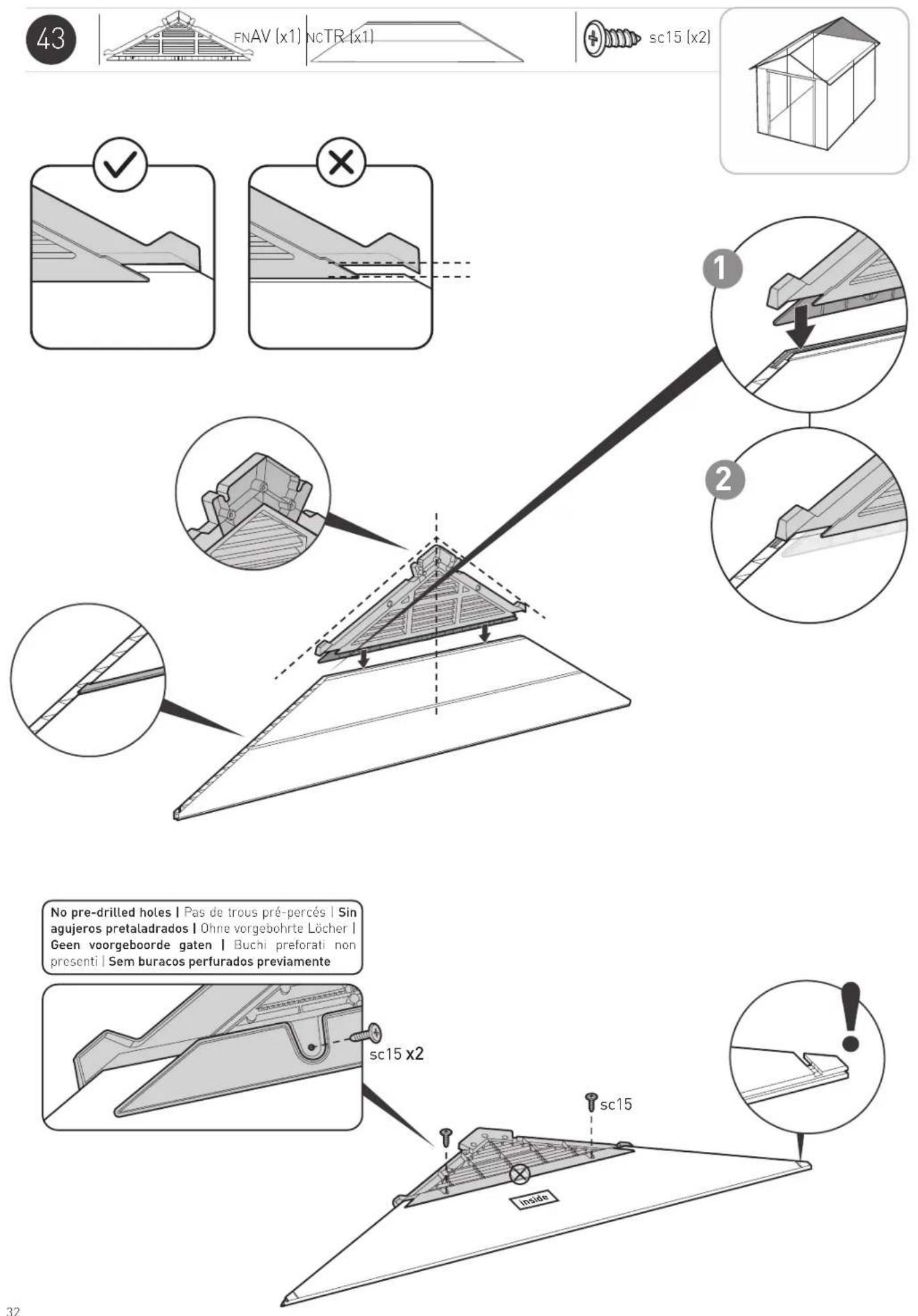 KETER Newton 7511 - ACTIVATION DE LA GARANTIE - 99