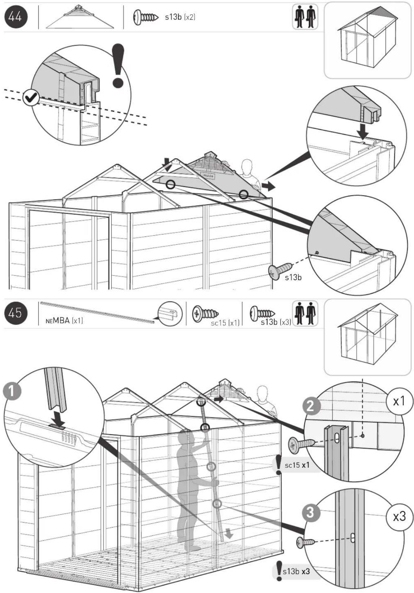 KETER Newton 7511 - ACTIVATION DE LA GARANTIE - 100