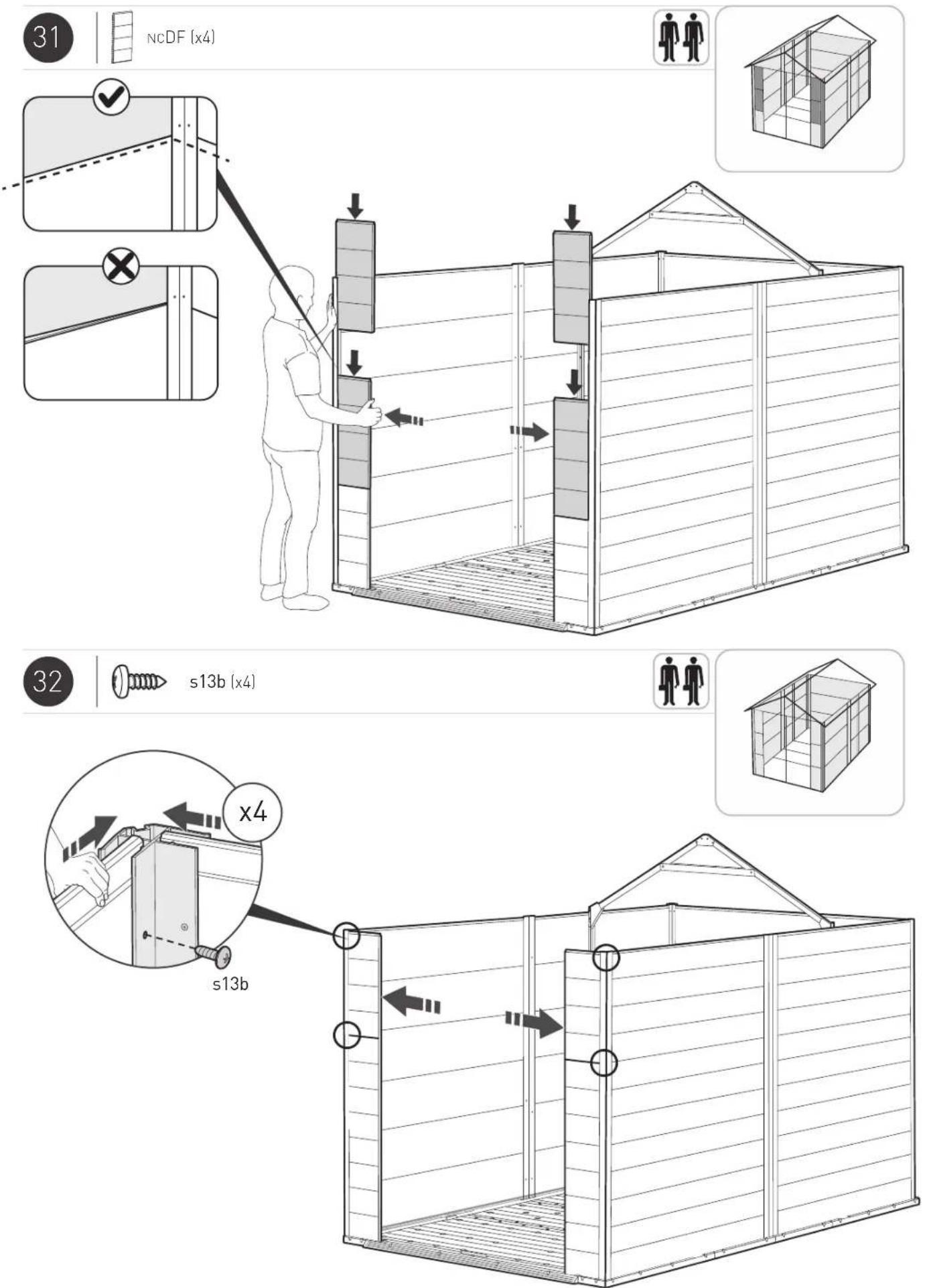 KETER Newton 7511 - ACTIVATION DE LA GARANTIE - 84