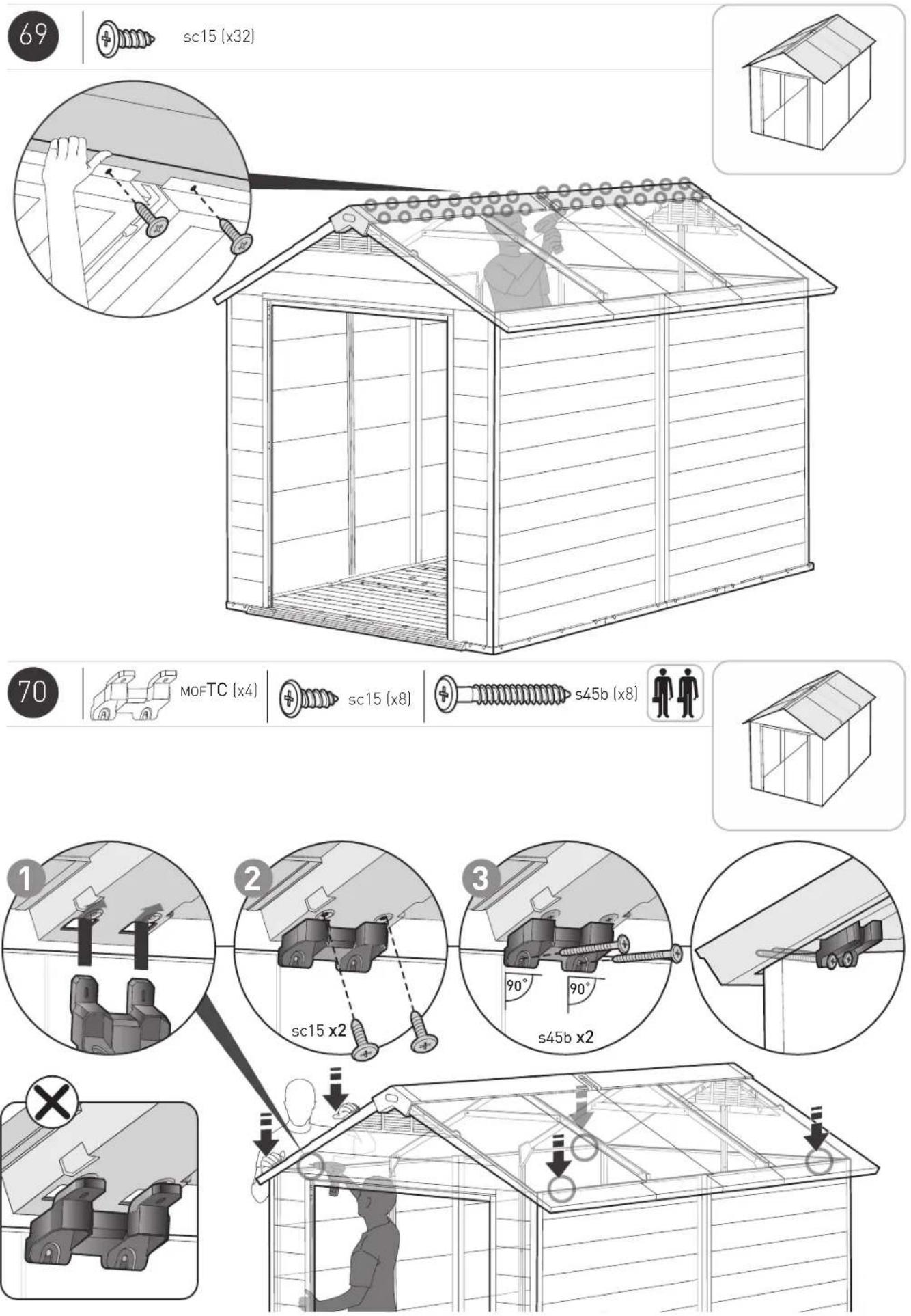 KETER Newton 7511 - ACTIVATION DE LA GARANTIE - 116