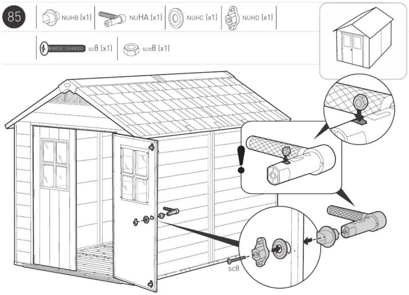 KETER Newton 7511 - ACTIVATION DE LA GARANTIE - 147