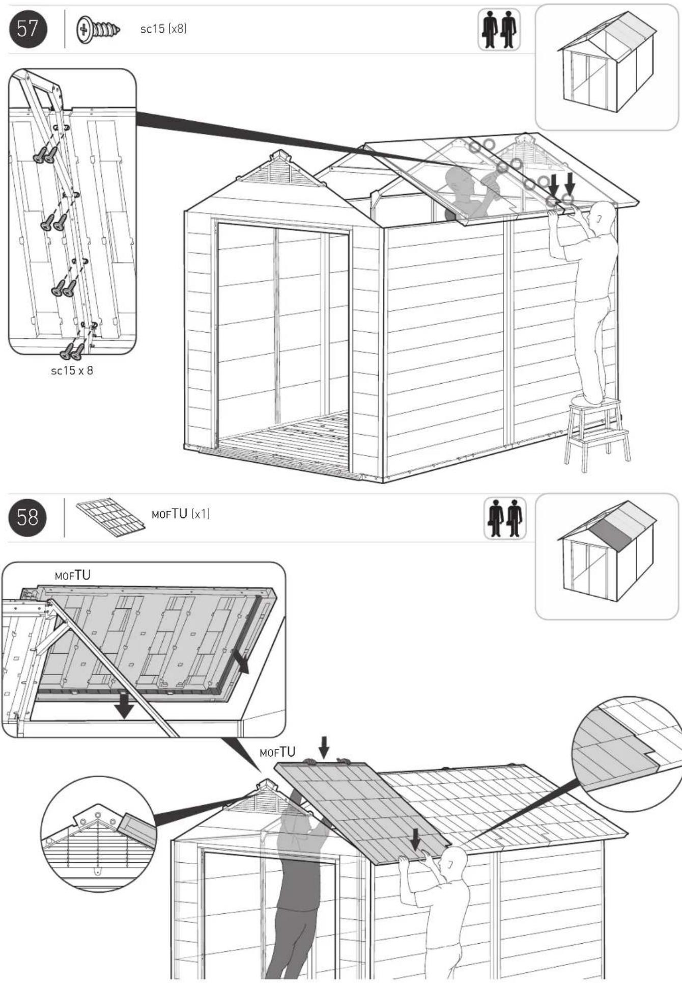 KETER Newton 7511 - ACTIVATION DE LA GARANTIE - 108