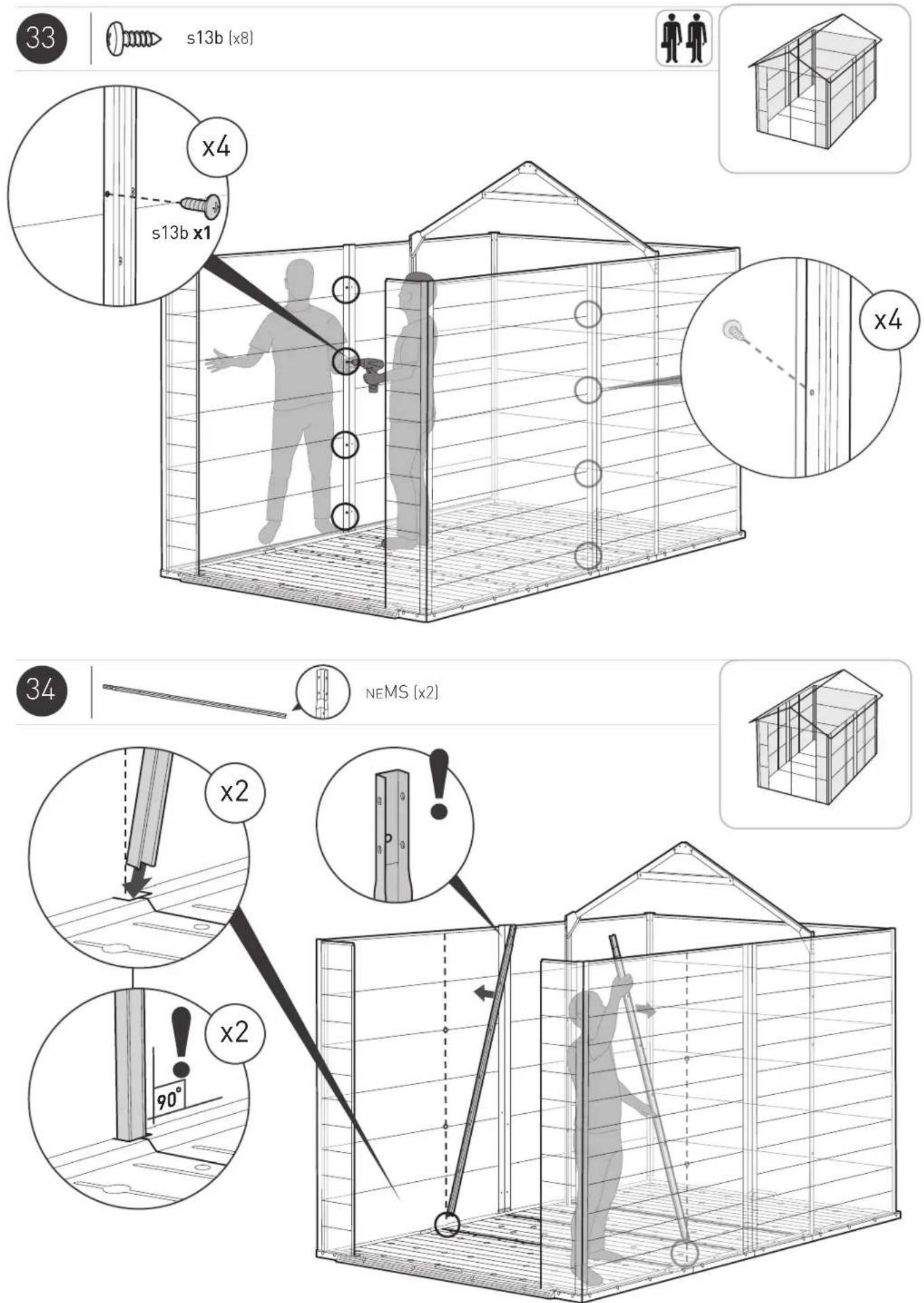 KETER Newton 7511 - ACTIVATION DE LA GARANTIE - 85