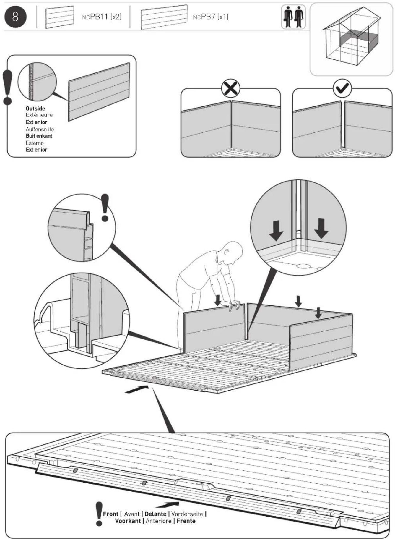 KETER Newton 7511 - ACTIVATION DE LA GARANTIE - 67