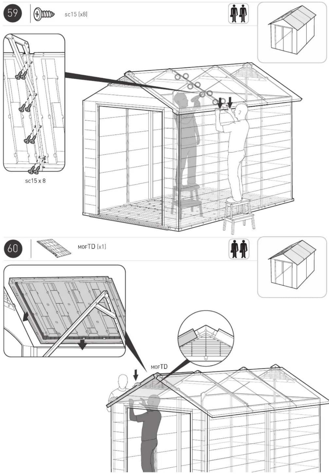 KETER Newton 7511 - ACTIVATION DE LA GARANTIE - 109