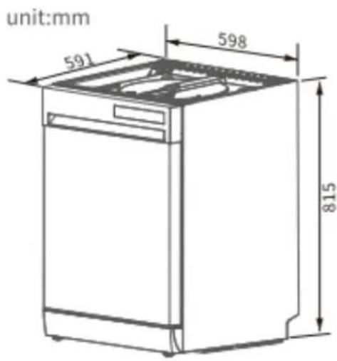 unit:mm 591 598 815
