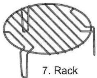 Sogo SS-845 - PART NAMES - 1