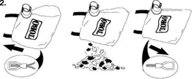 TORO 51573 - EmptyingtheBag - 1