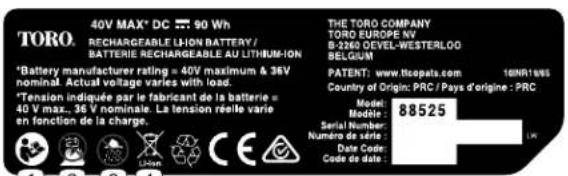 TORO 51134 - Säkerhets-ochinstruktionsdekaler - 4