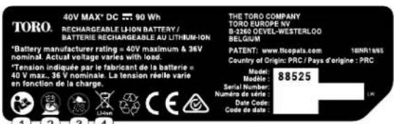 TORO 51134 - 40V MAX\* DC ≈ BLOWER / VENTILATEUR - 6