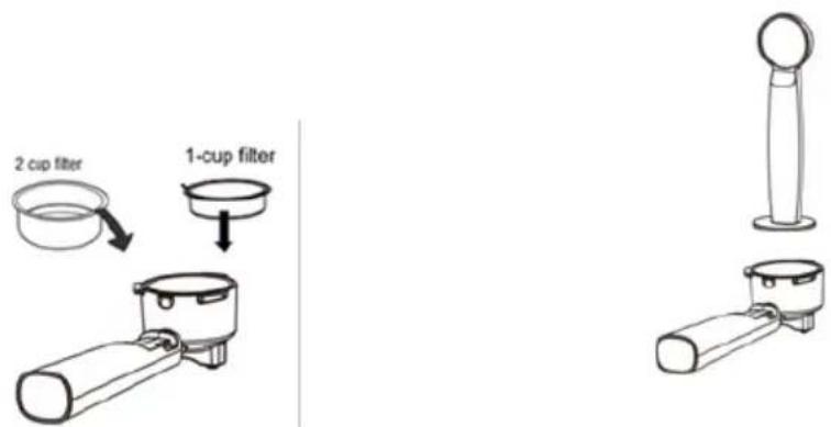 Sogo SS-5668 - Preparation of Espresso Coffee for first time: - 1