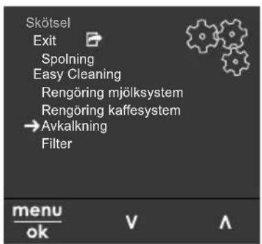 MELITTA Barista SE - Navigera i menyn - 5
