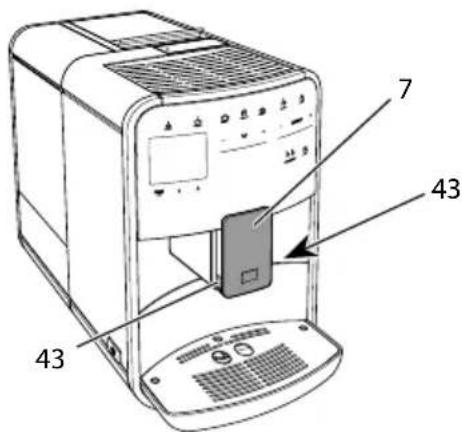 MELITTA Barista SE - Pieno Žarneles jungties perjungimas (priklausomai nuo modelio) - 1