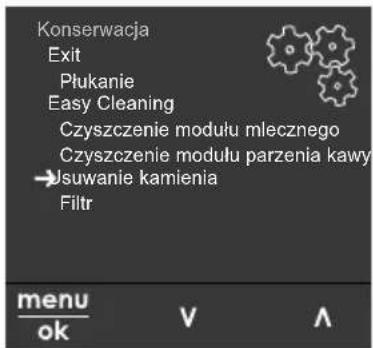 MELITTA Barista SE - Wywohywanie podmenu - 1