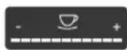 MELITTA Barista SE - Endre drikkinstillinger under tilberedningen - 1